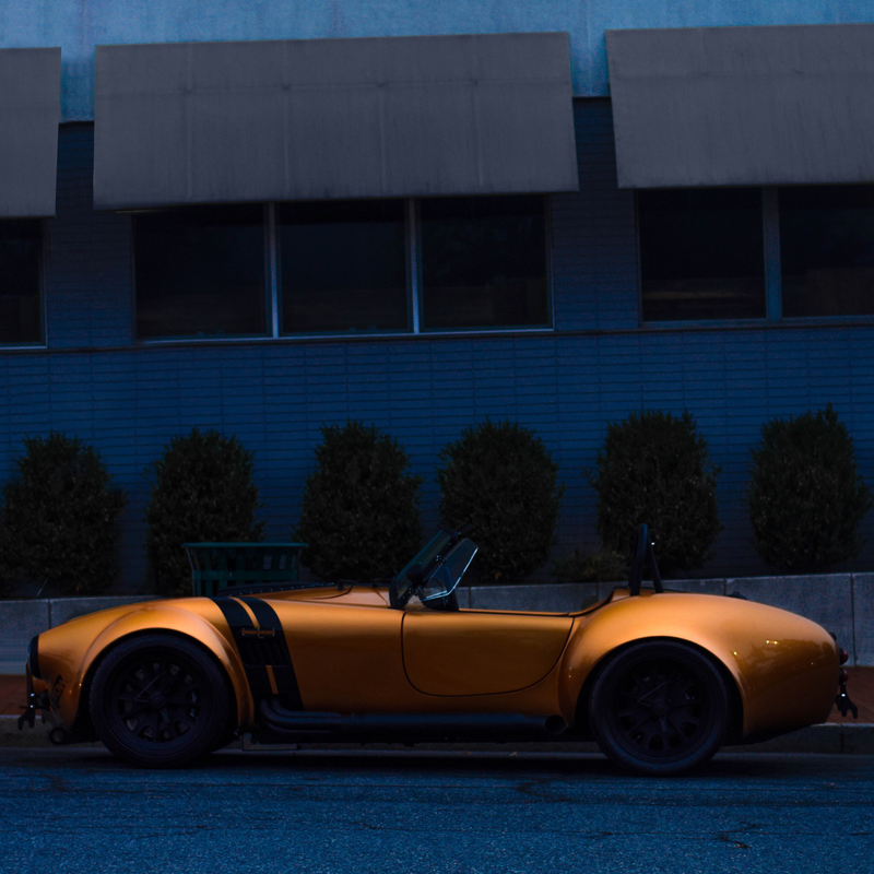 This lighting is why you get to a car show at 6:00am